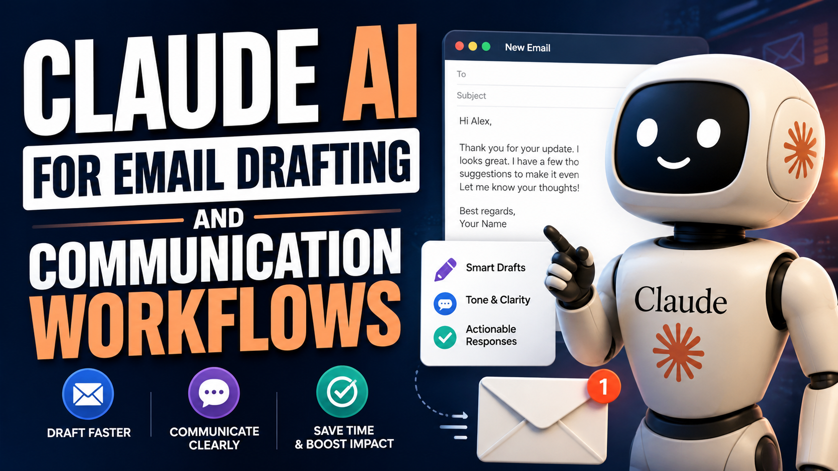 Claude AI for Email Drafting and Communication Workflows