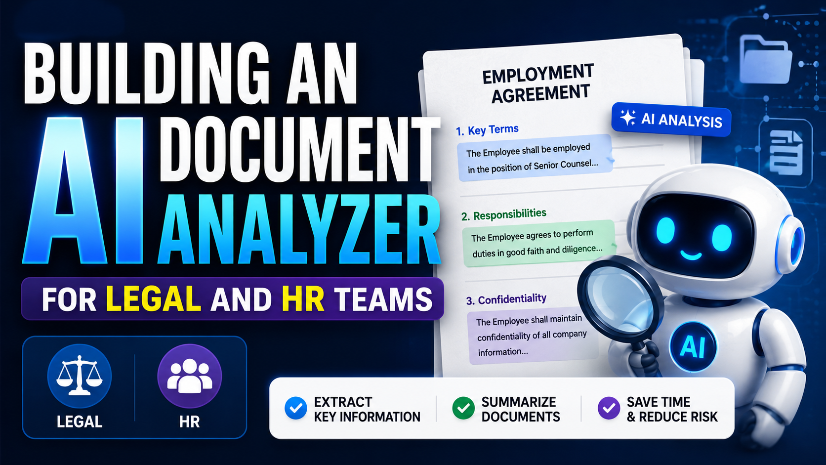 Building an AI Document Analyzer for Legal and HR Teams
