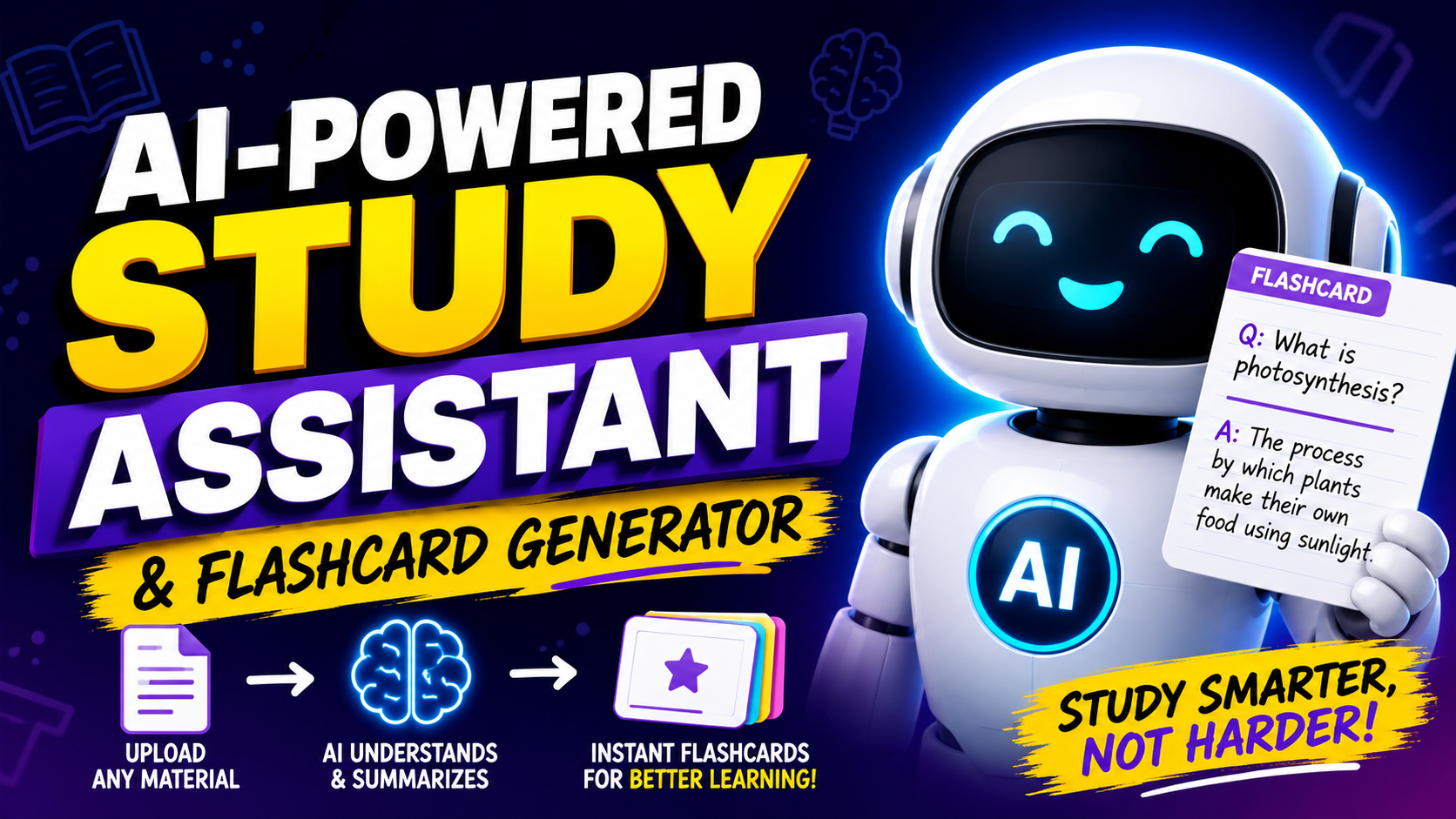 AI-Powered Study Assistant and Flashcard Generator With Claude